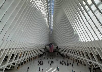 Image from the oculus building in NYC